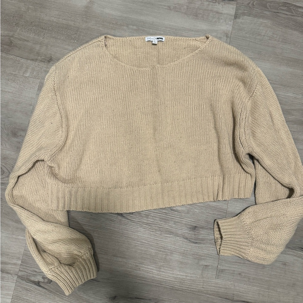 Chopped sweater
